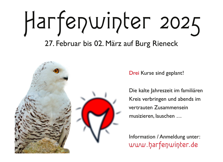 Harfenwinter 2025 auf Burg Rieneck
